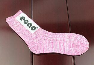 Retro National Wind Striped Thick Lines In Tube Socks Ms. Candy-colored Cotton Socks